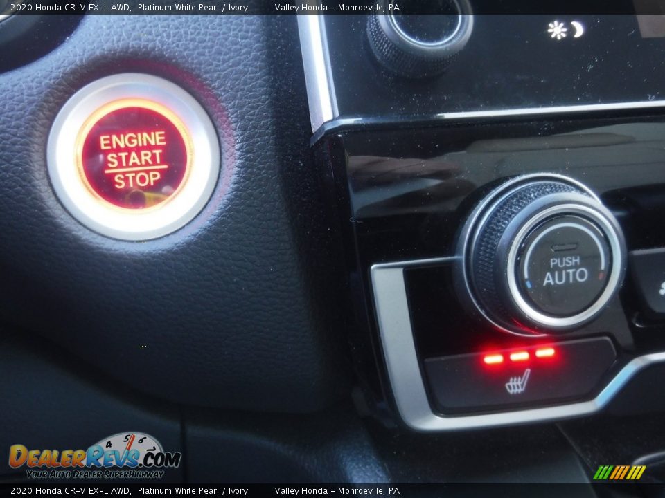 2020 Honda CR-V EX-L AWD Platinum White Pearl / Ivory Photo #18