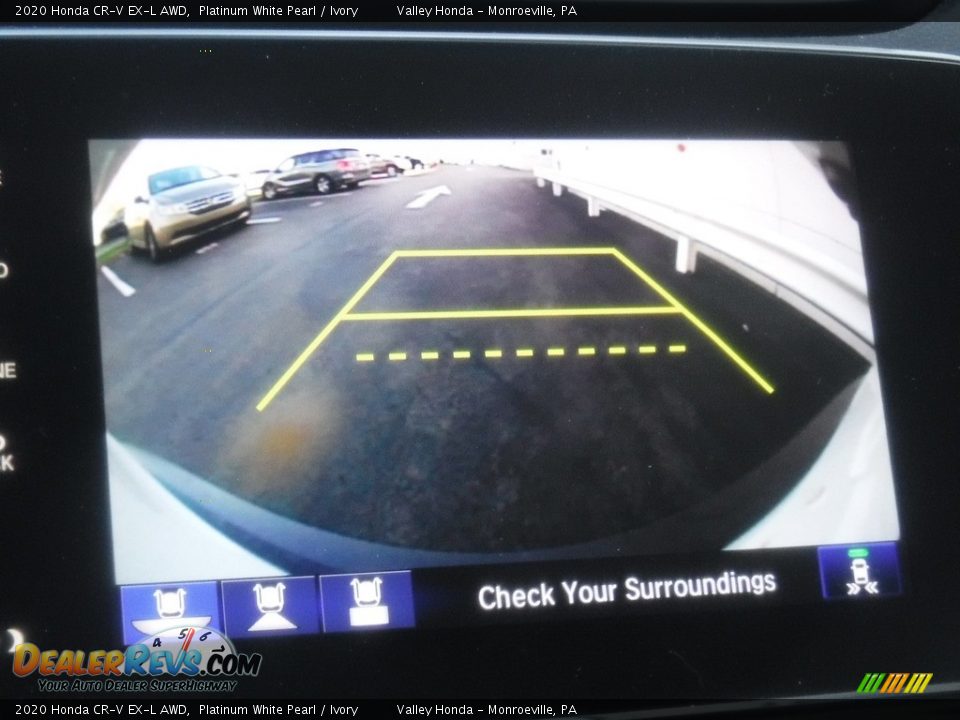 2020 Honda CR-V EX-L AWD Platinum White Pearl / Ivory Photo #21