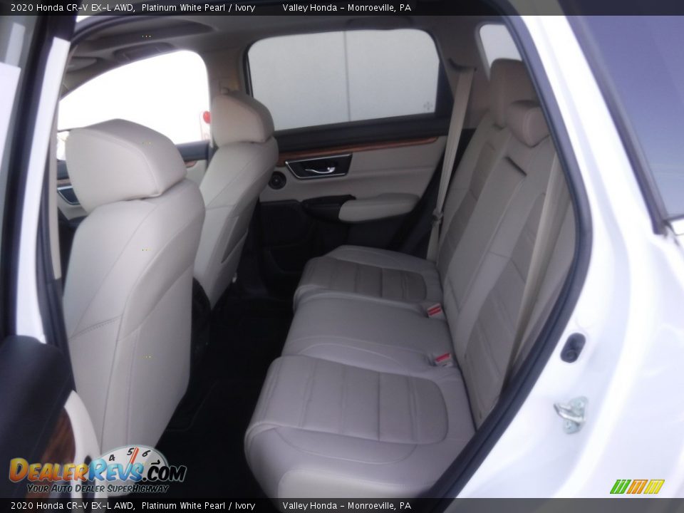 2020 Honda CR-V EX-L AWD Platinum White Pearl / Ivory Photo #27