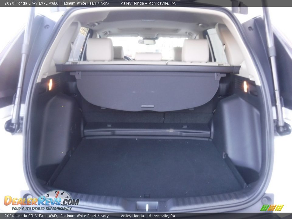 2020 Honda CR-V EX-L AWD Platinum White Pearl / Ivory Photo #28
