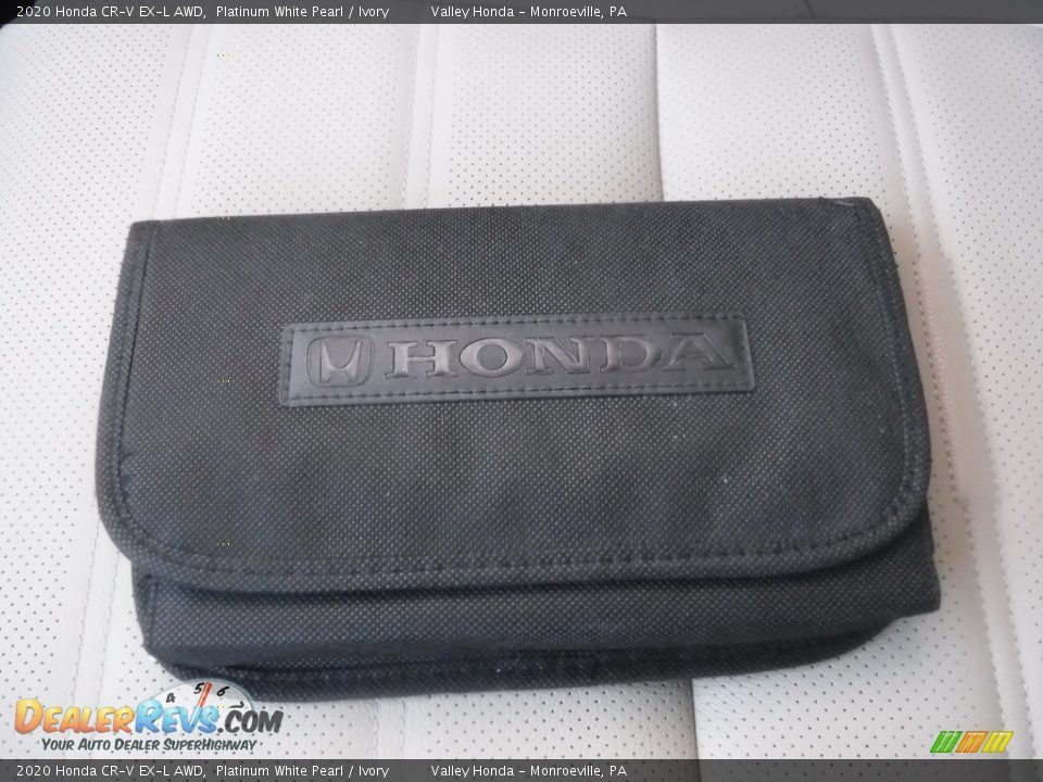 2020 Honda CR-V EX-L AWD Platinum White Pearl / Ivory Photo #30