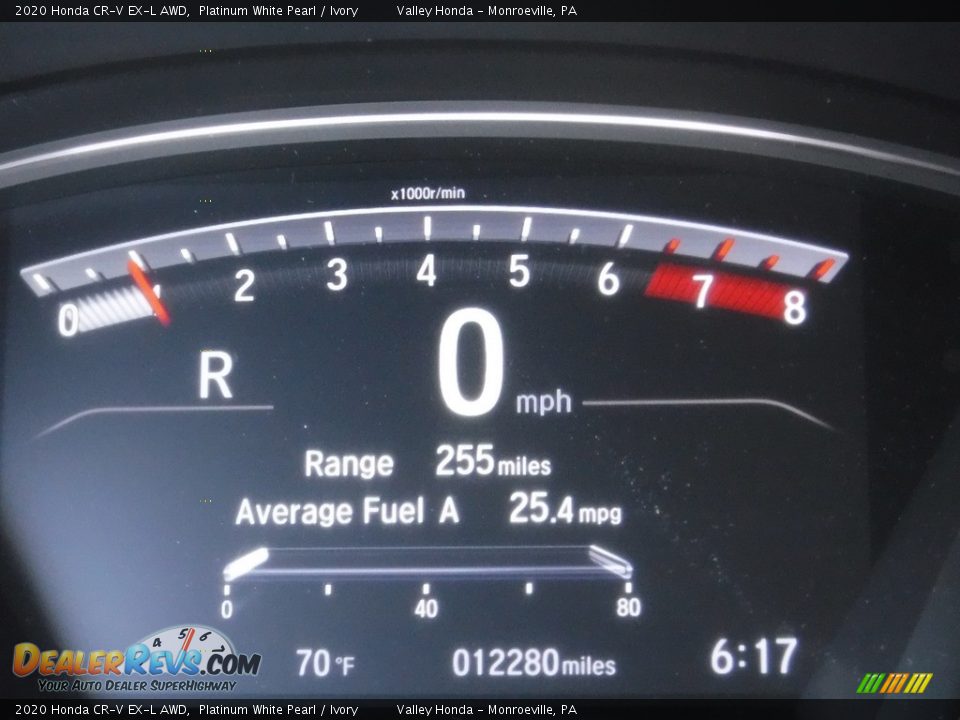 2020 Honda CR-V EX-L AWD Platinum White Pearl / Ivory Photo #33