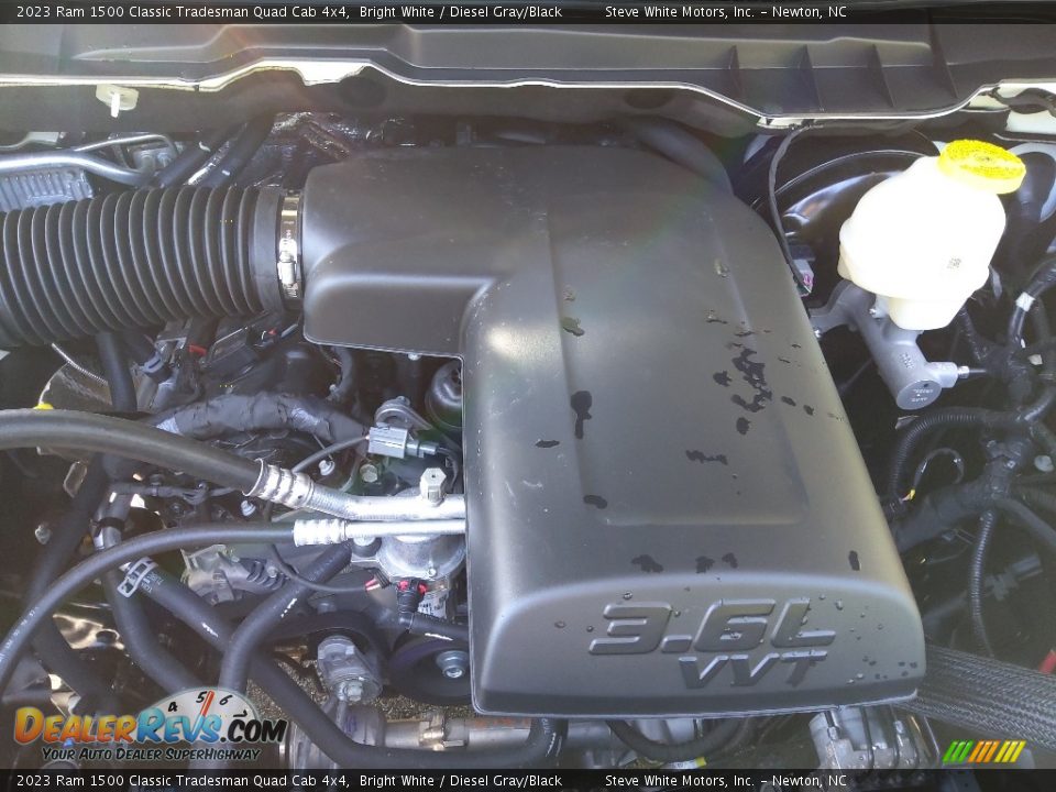 2023 Ram 1500 Classic Tradesman Quad Cab 4x4 3.6 Liter DOHC 24-Valve VVT Pentastar V6 Engine Photo #11