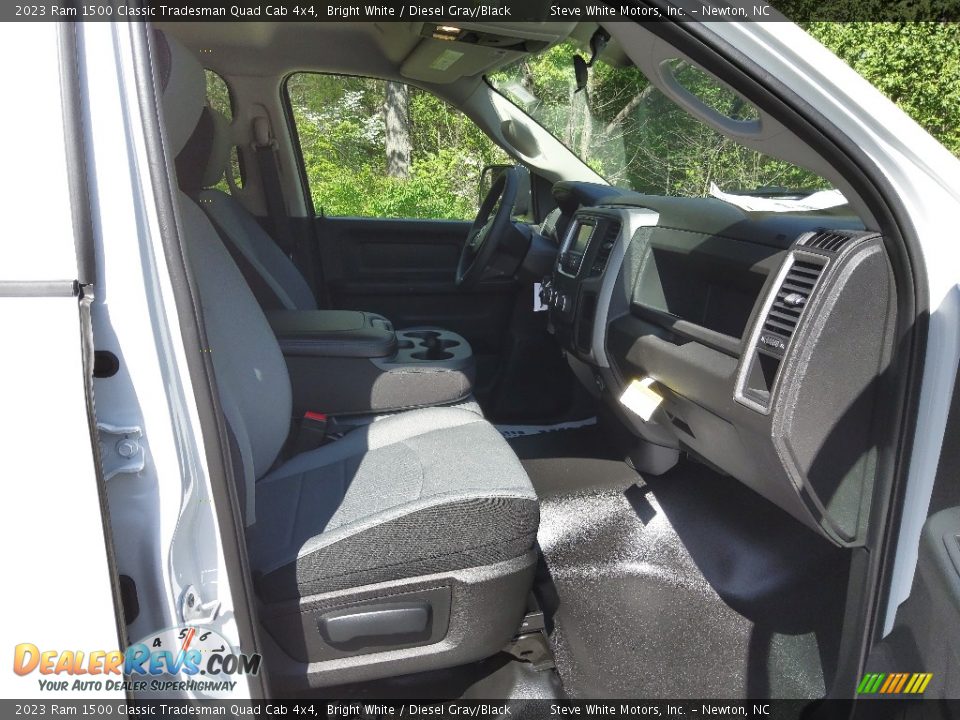 Front Seat of 2023 Ram 1500 Classic Tradesman Quad Cab 4x4 Photo #17