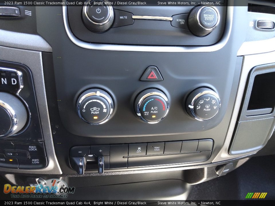 Controls of 2023 Ram 1500 Classic Tradesman Quad Cab 4x4 Photo #25