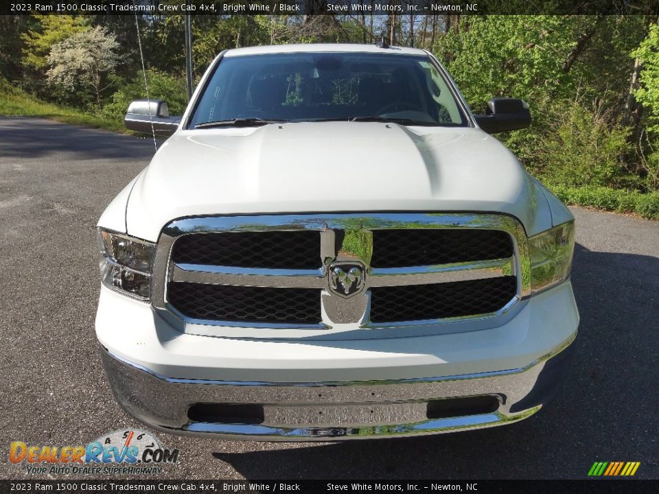 2023 Ram 1500 Classic Tradesman Crew Cab 4x4 Bright White / Black Photo #3