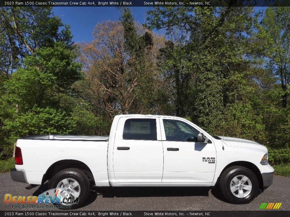 2023 Ram 1500 Classic Tradesman Crew Cab 4x4 Bright White / Black Photo #5