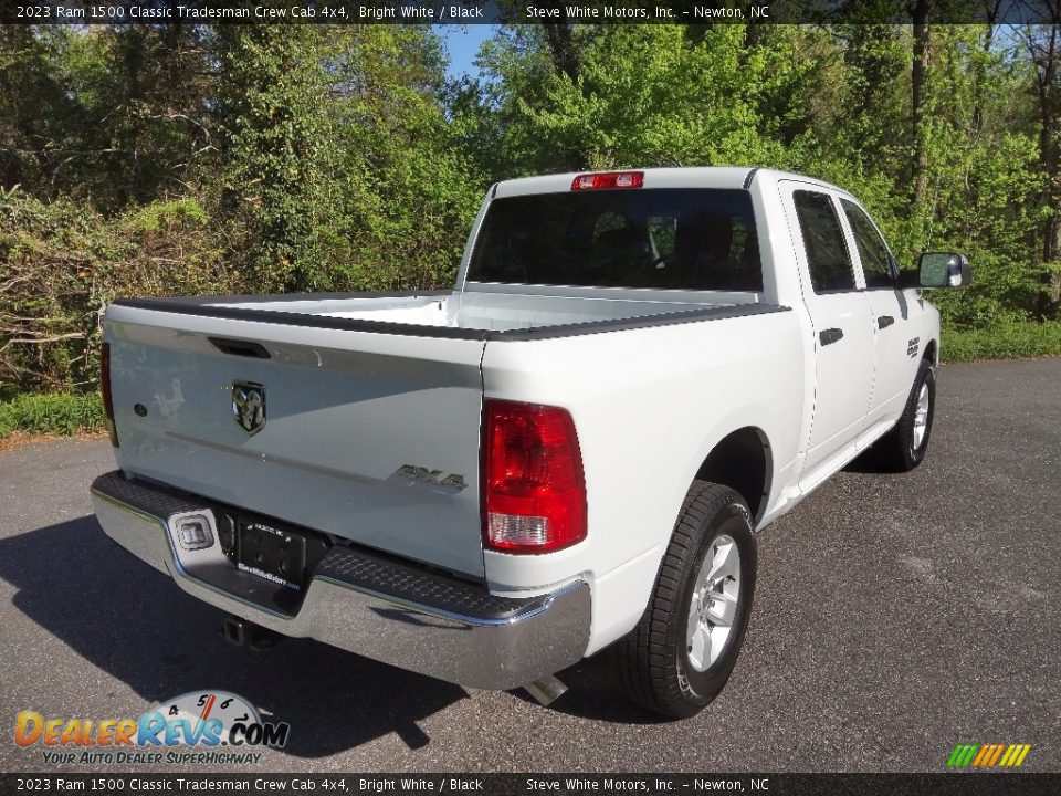 2023 Ram 1500 Classic Tradesman Crew Cab 4x4 Bright White / Black Photo #6