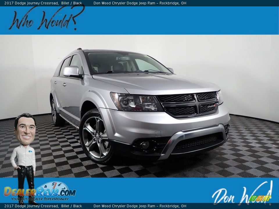 2017 Dodge Journey Crossroad Billet / Black Photo #1