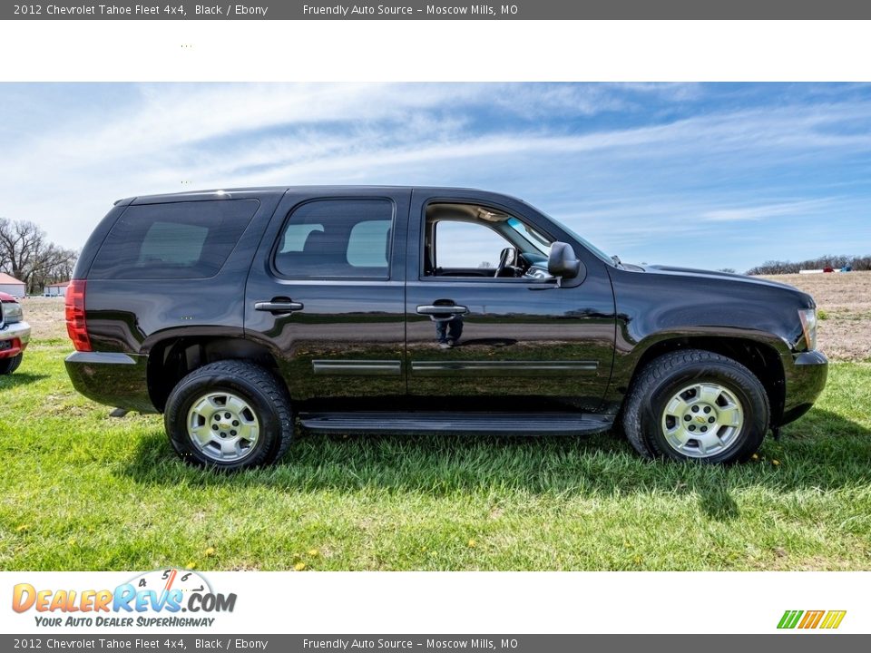 Black 2012 Chevrolet Tahoe Fleet 4x4 Photo #2