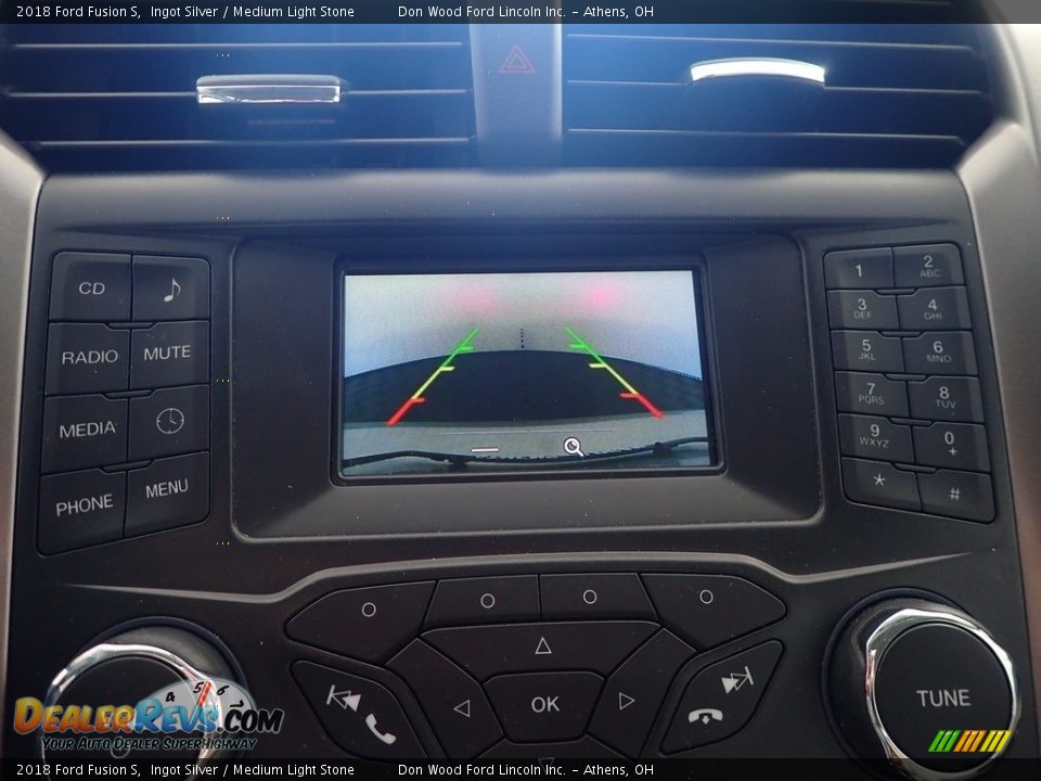 2018 Ford Fusion S Ingot Silver / Medium Light Stone Photo #2