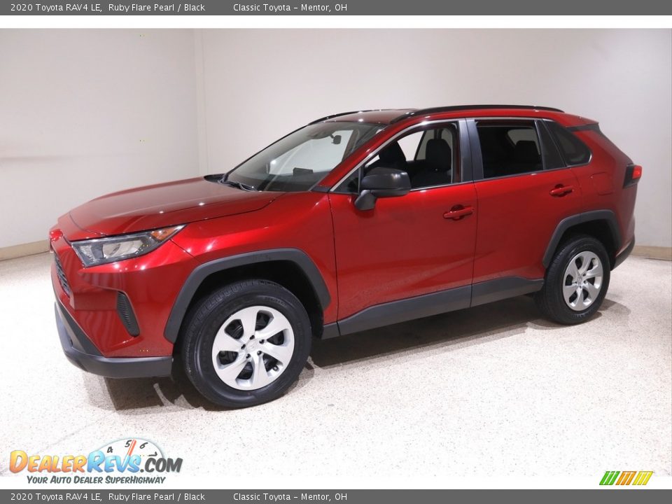 2020 Toyota RAV4 LE Ruby Flare Pearl / Black Photo #3