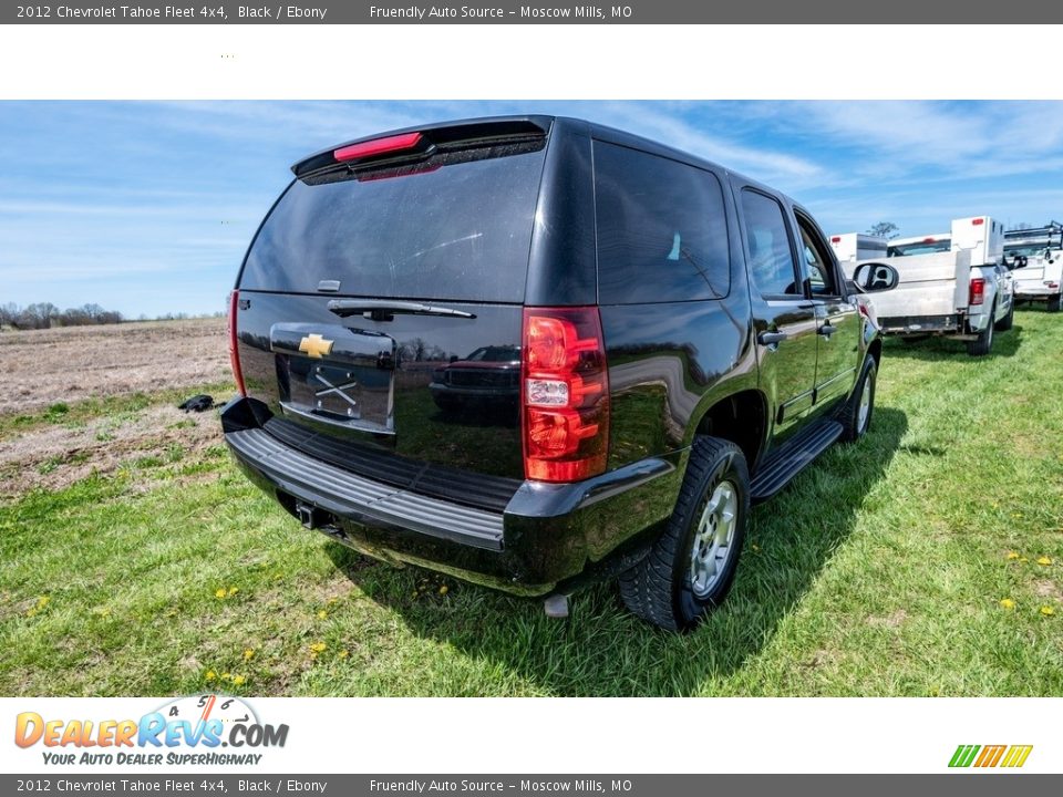 2012 Chevrolet Tahoe Fleet 4x4 Black / Ebony Photo #3