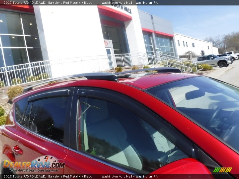 2017 Toyota RAV4 XLE AWD Barcelona Red Metallic / Black Photo #4