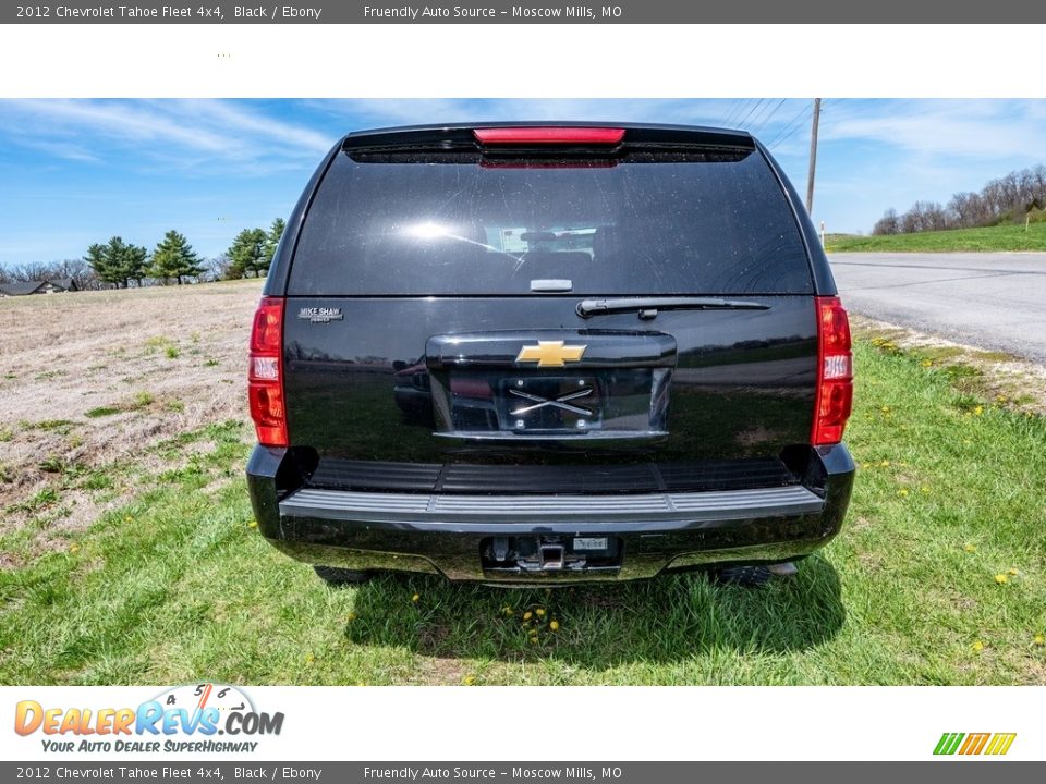 2012 Chevrolet Tahoe Fleet 4x4 Black / Ebony Photo #4