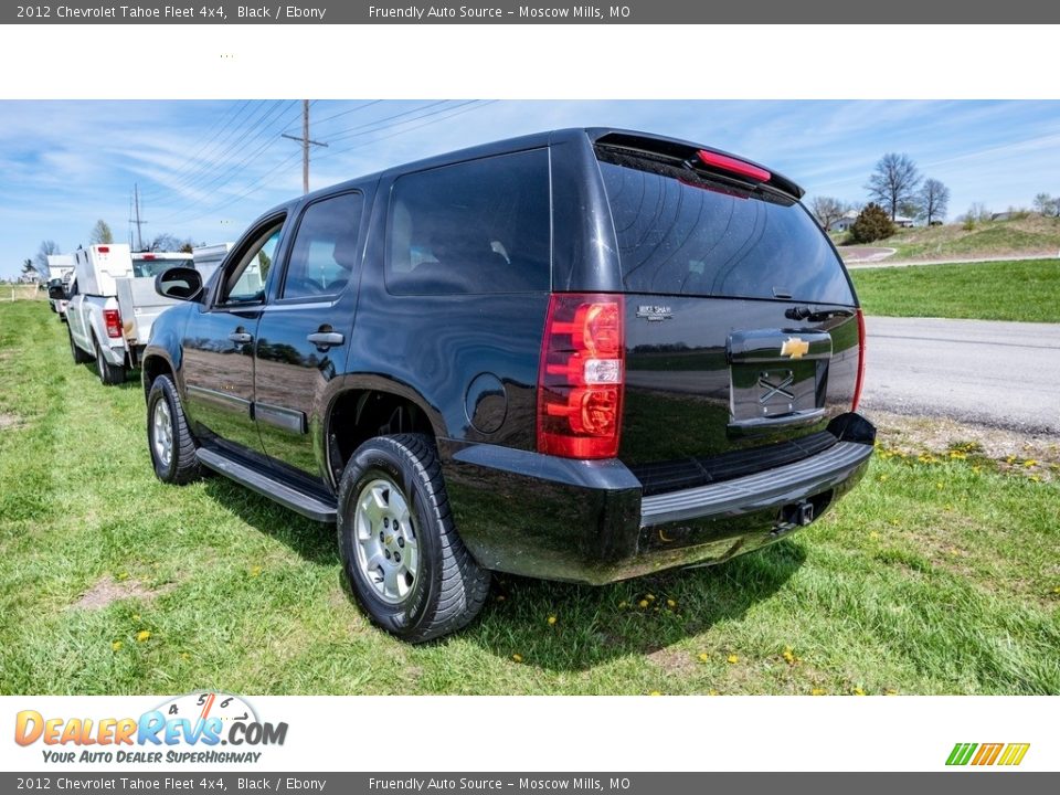 2012 Chevrolet Tahoe Fleet 4x4 Black / Ebony Photo #5