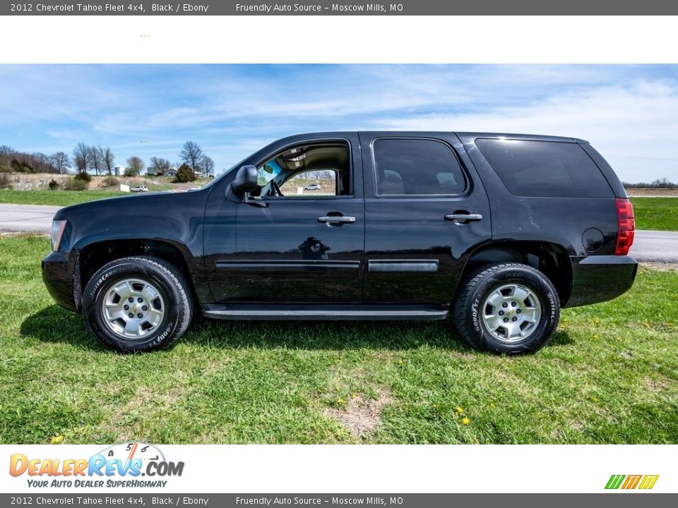 Black 2012 Chevrolet Tahoe Fleet 4x4 Photo #6