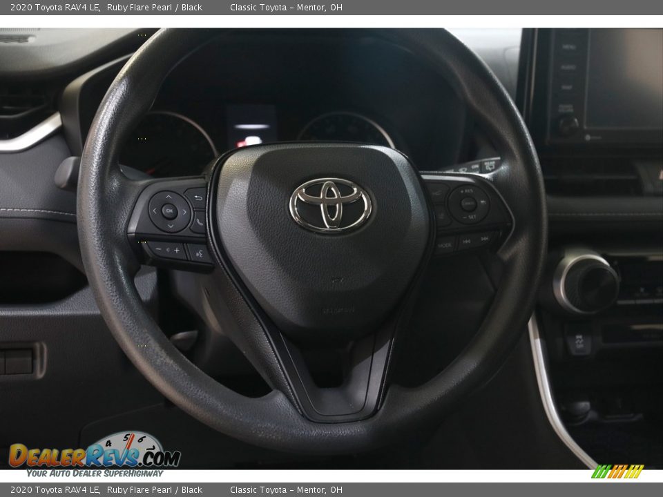 2020 Toyota RAV4 LE Ruby Flare Pearl / Black Photo #7