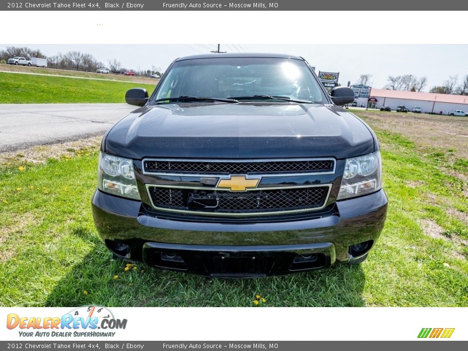 2012 Chevrolet Tahoe Fleet 4x4 Black / Ebony Photo #8