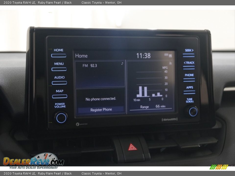 2020 Toyota RAV4 LE Ruby Flare Pearl / Black Photo #10
