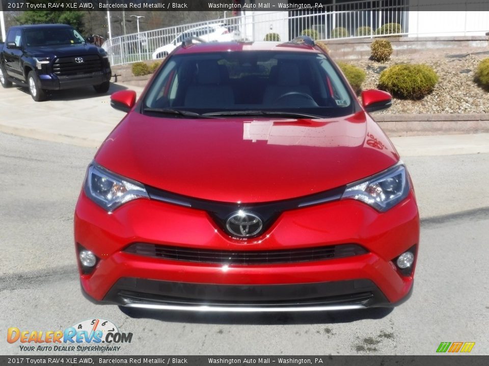 2017 Toyota RAV4 XLE AWD Barcelona Red Metallic / Black Photo #11
