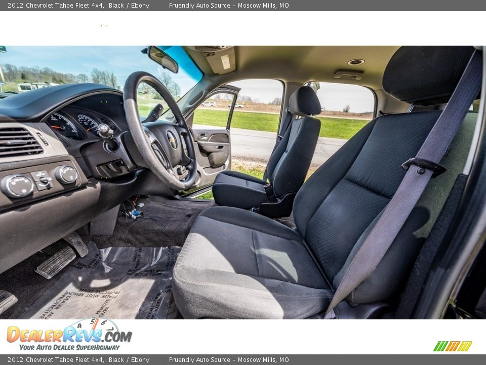 Front Seat of 2012 Chevrolet Tahoe Fleet 4x4 Photo #10