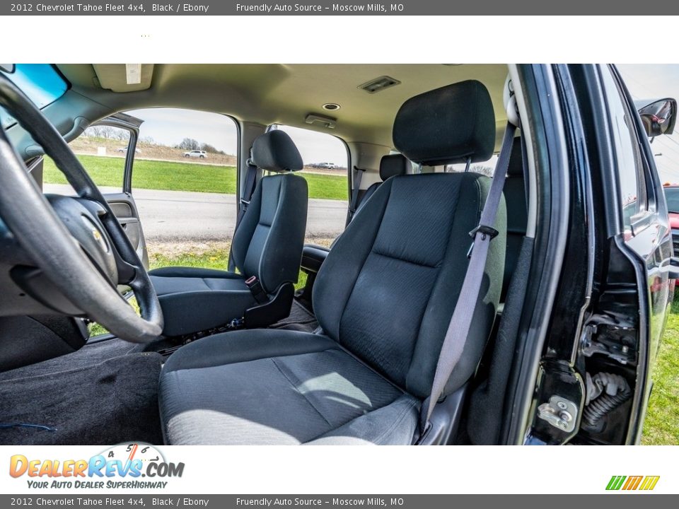 2012 Chevrolet Tahoe Fleet 4x4 Black / Ebony Photo #12