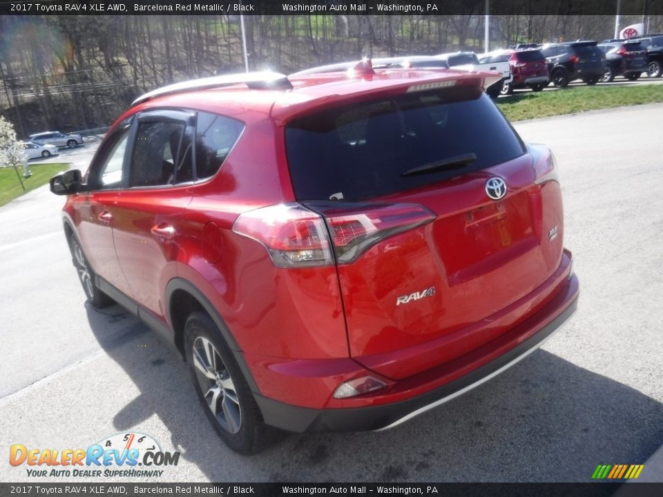 2017 Toyota RAV4 XLE AWD Barcelona Red Metallic / Black Photo #14