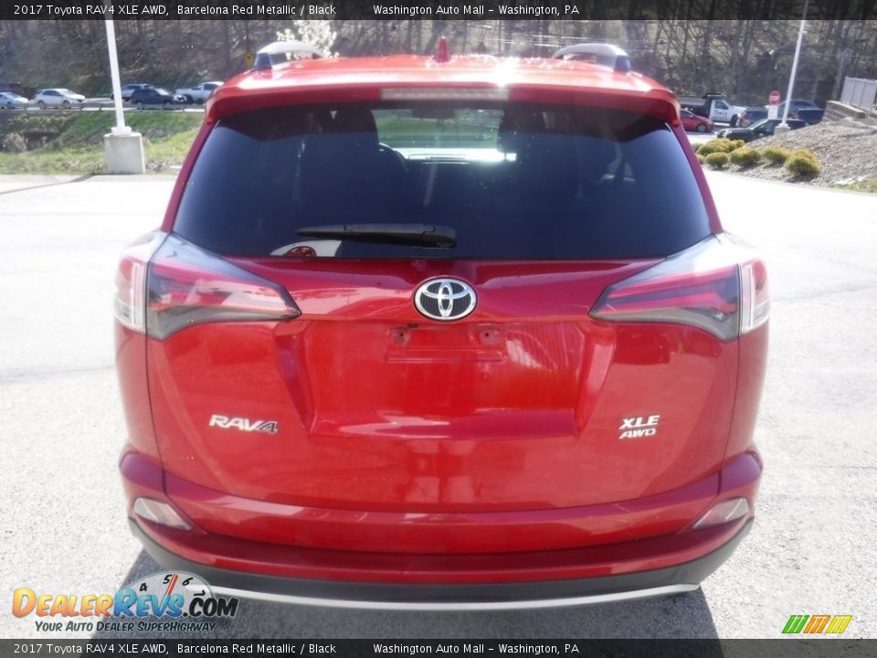 2017 Toyota RAV4 XLE AWD Barcelona Red Metallic / Black Photo #15