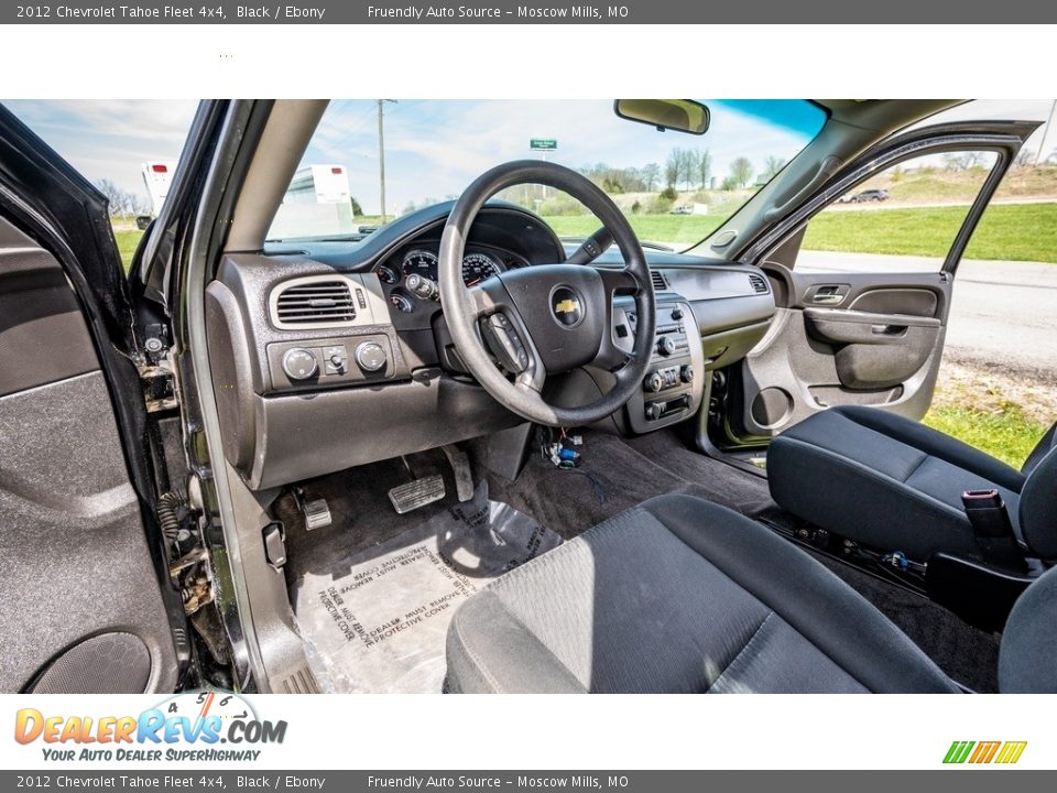 2012 Chevrolet Tahoe Fleet 4x4 Black / Ebony Photo #14