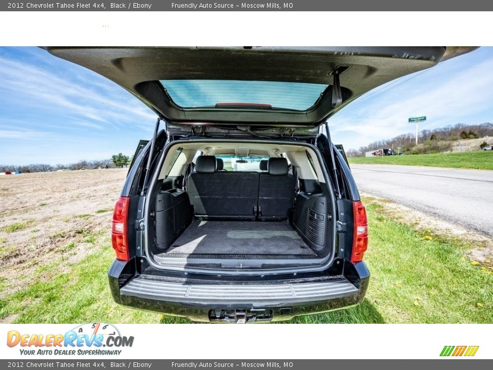 2012 Chevrolet Tahoe Fleet 4x4 Black / Ebony Photo #15