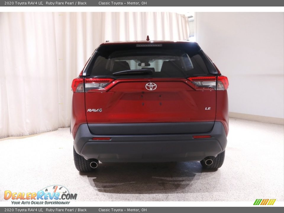 2020 Toyota RAV4 LE Ruby Flare Pearl / Black Photo #17