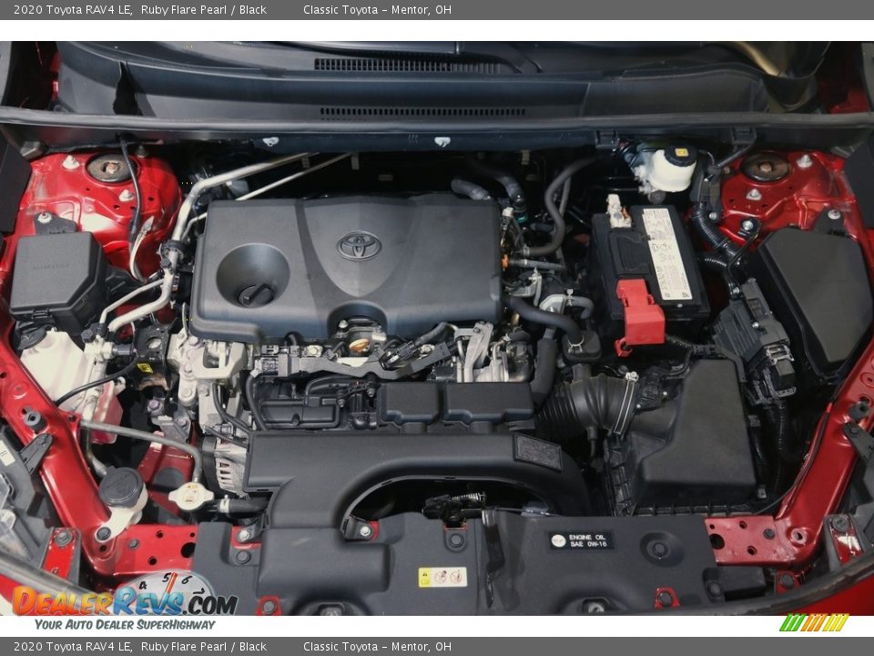 2020 Toyota RAV4 LE Ruby Flare Pearl / Black Photo #18
