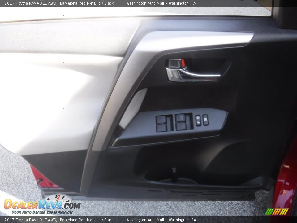 2017 Toyota RAV4 XLE AWD Barcelona Red Metallic / Black Photo #18