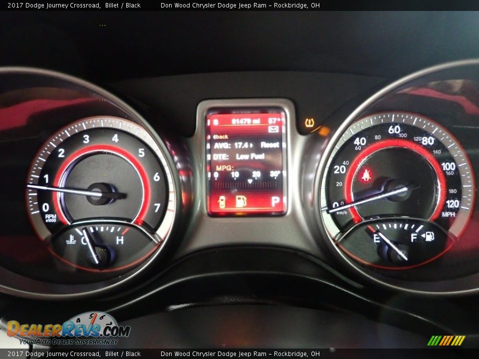 2017 Dodge Journey Crossroad Billet / Black Photo #19