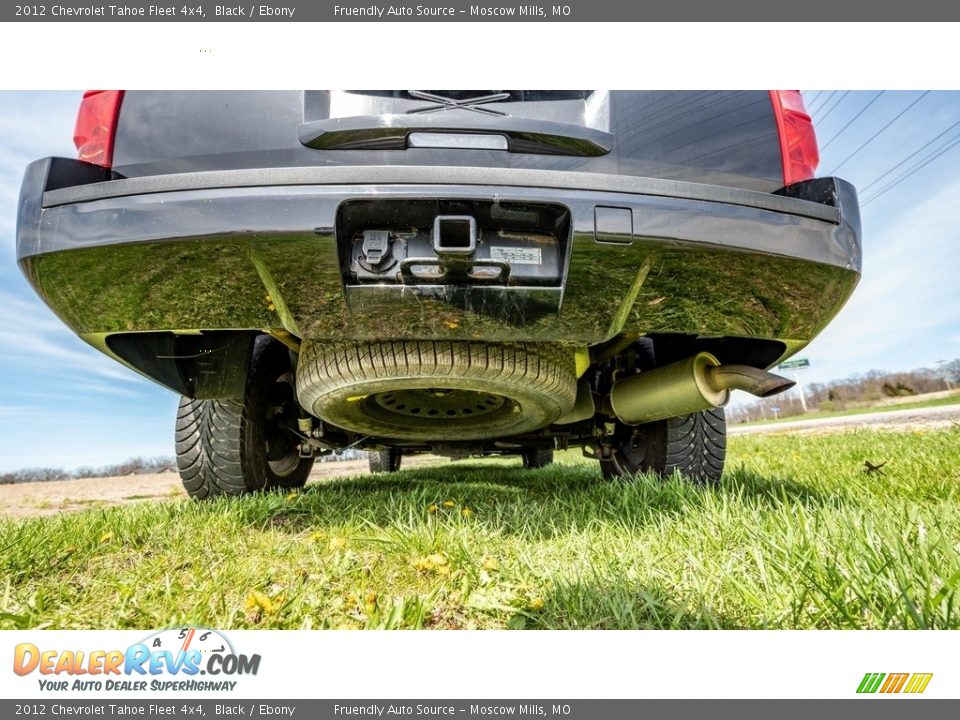 2012 Chevrolet Tahoe Fleet 4x4 Black / Ebony Photo #19