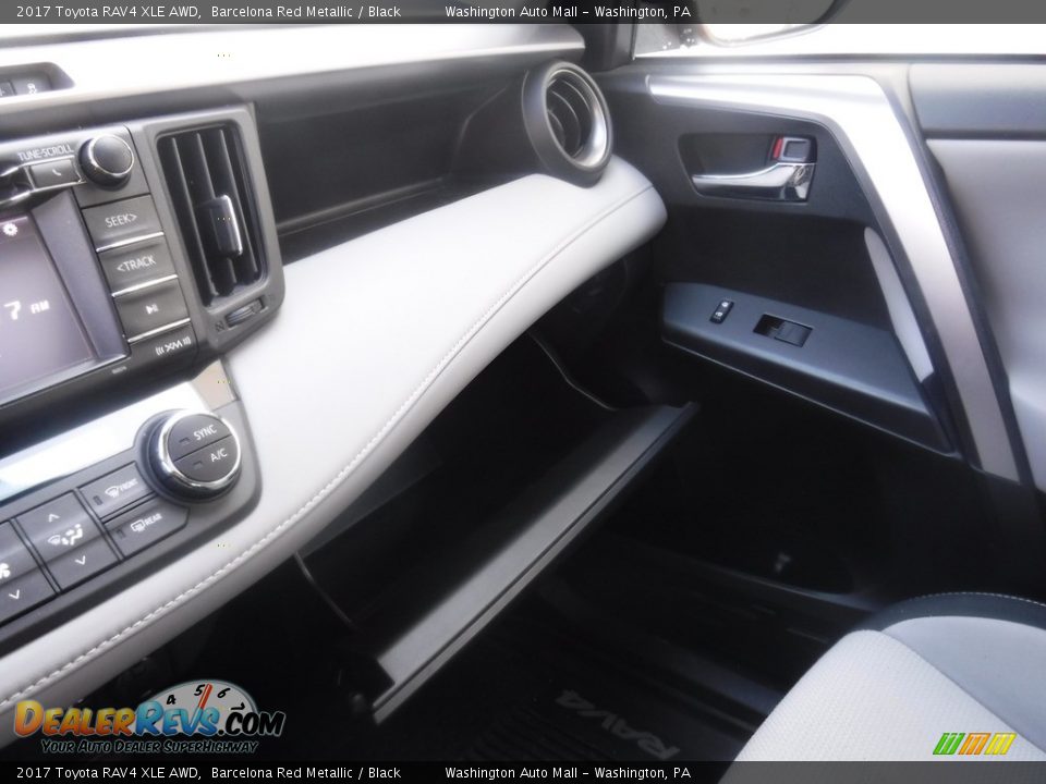 2017 Toyota RAV4 XLE AWD Barcelona Red Metallic / Black Photo #26