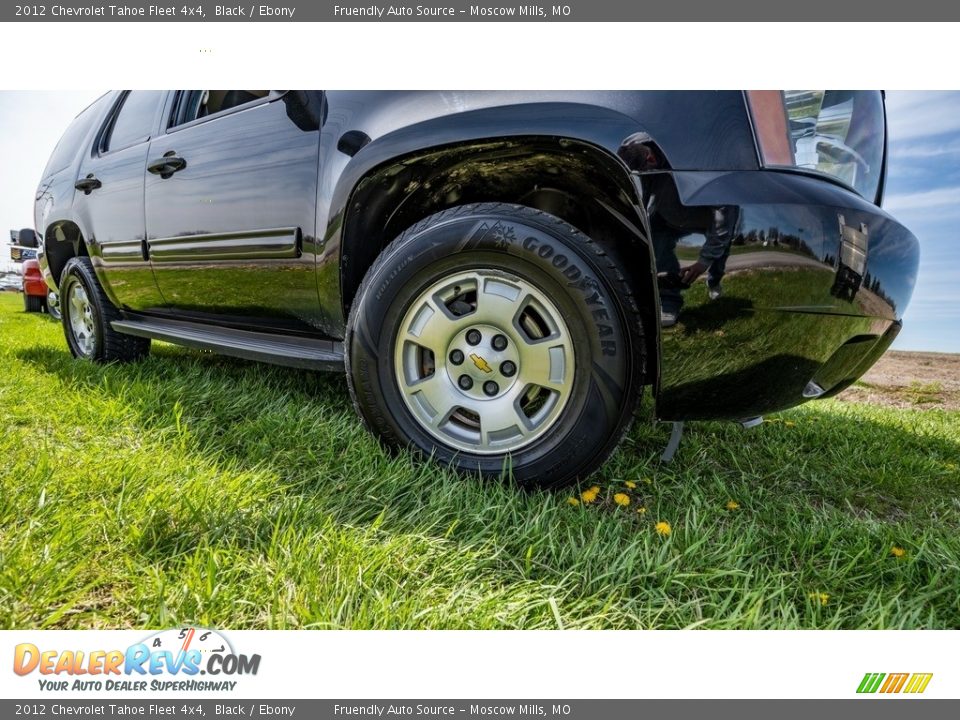 2012 Chevrolet Tahoe Fleet 4x4 Black / Ebony Photo #23