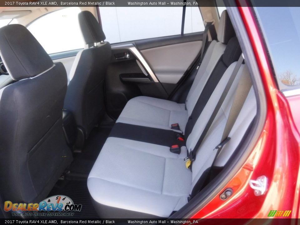 2017 Toyota RAV4 XLE AWD Barcelona Red Metallic / Black Photo #27