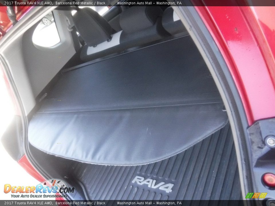 2017 Toyota RAV4 XLE AWD Barcelona Red Metallic / Black Photo #30