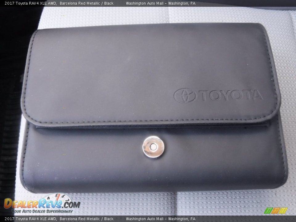 2017 Toyota RAV4 XLE AWD Barcelona Red Metallic / Black Photo #31