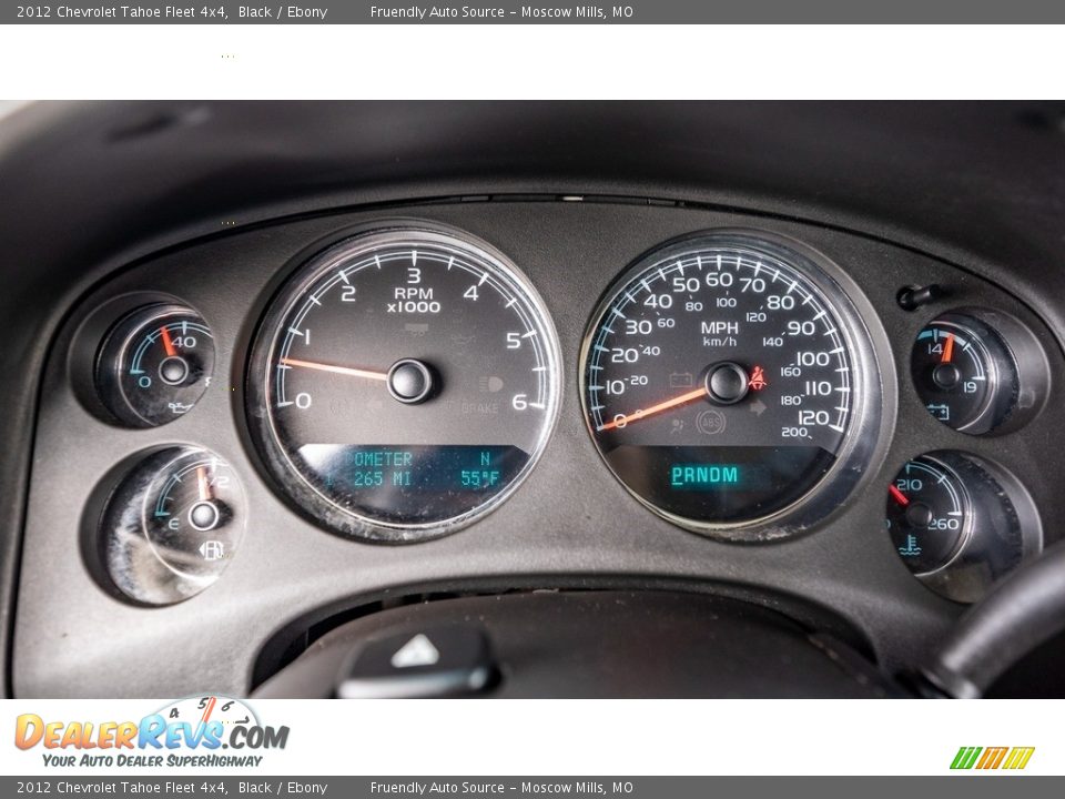 2012 Chevrolet Tahoe Fleet 4x4 Gauges Photo #28