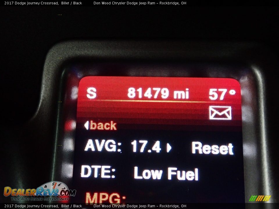 2017 Dodge Journey Crossroad Billet / Black Photo #34