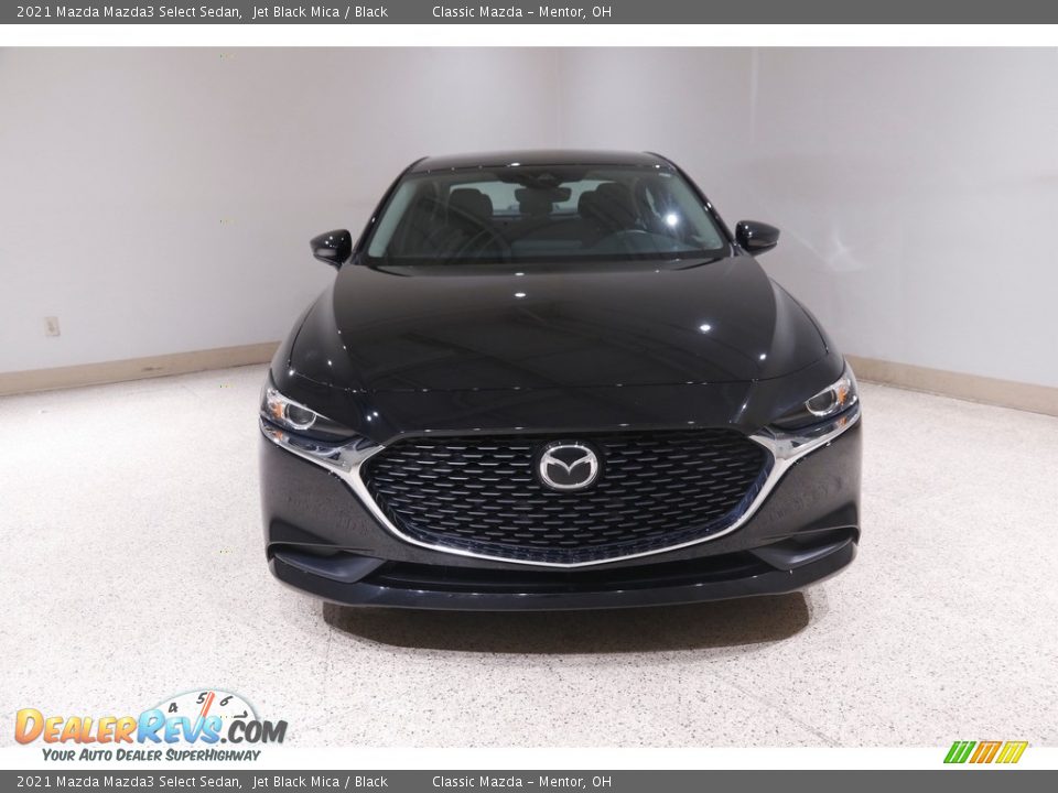 2021 Mazda Mazda3 Select Sedan Jet Black Mica / Black Photo #2