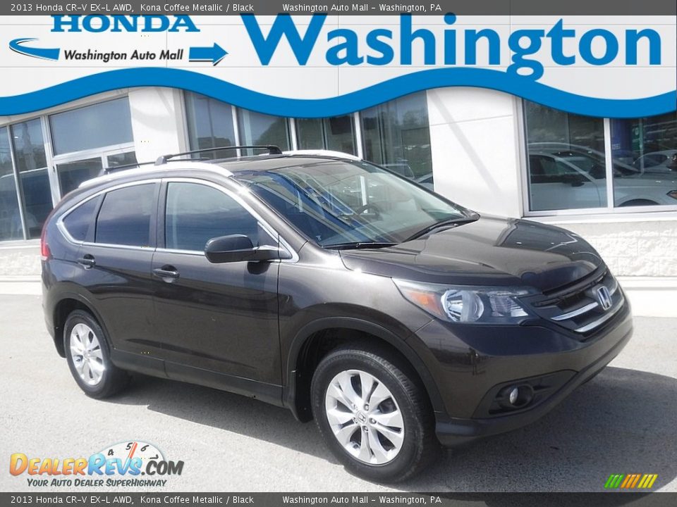 2013 Honda CR-V EX-L AWD Kona Coffee Metallic / Black Photo #1