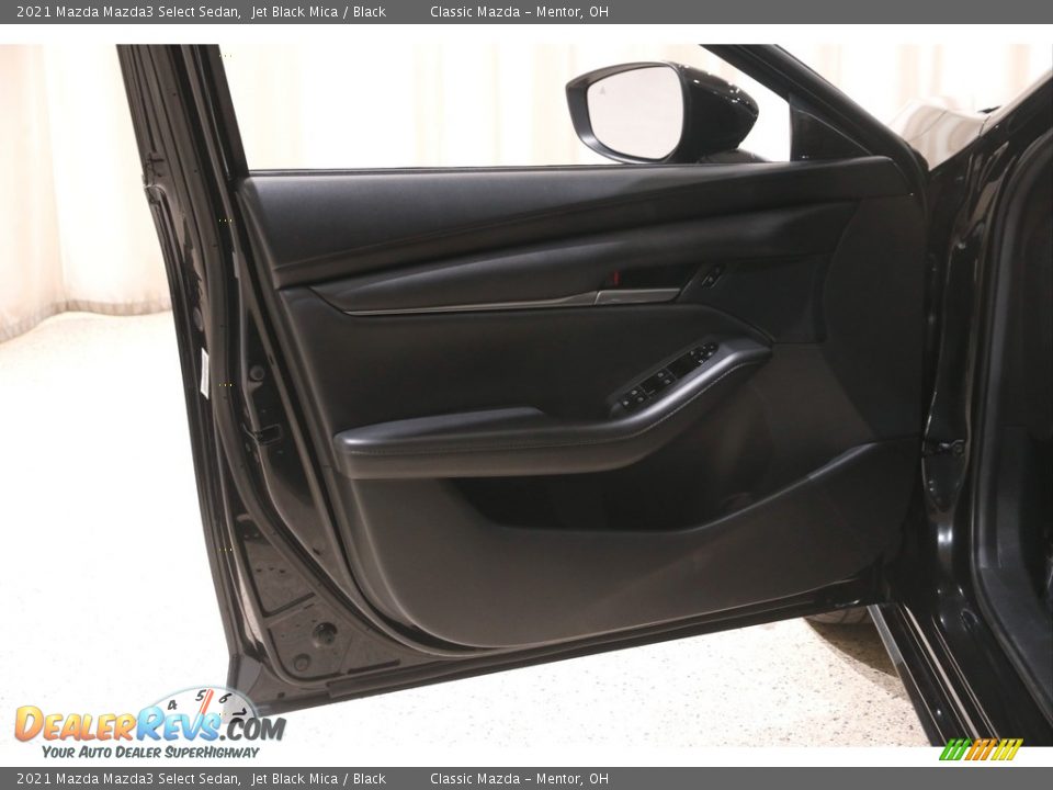 2021 Mazda Mazda3 Select Sedan Jet Black Mica / Black Photo #4