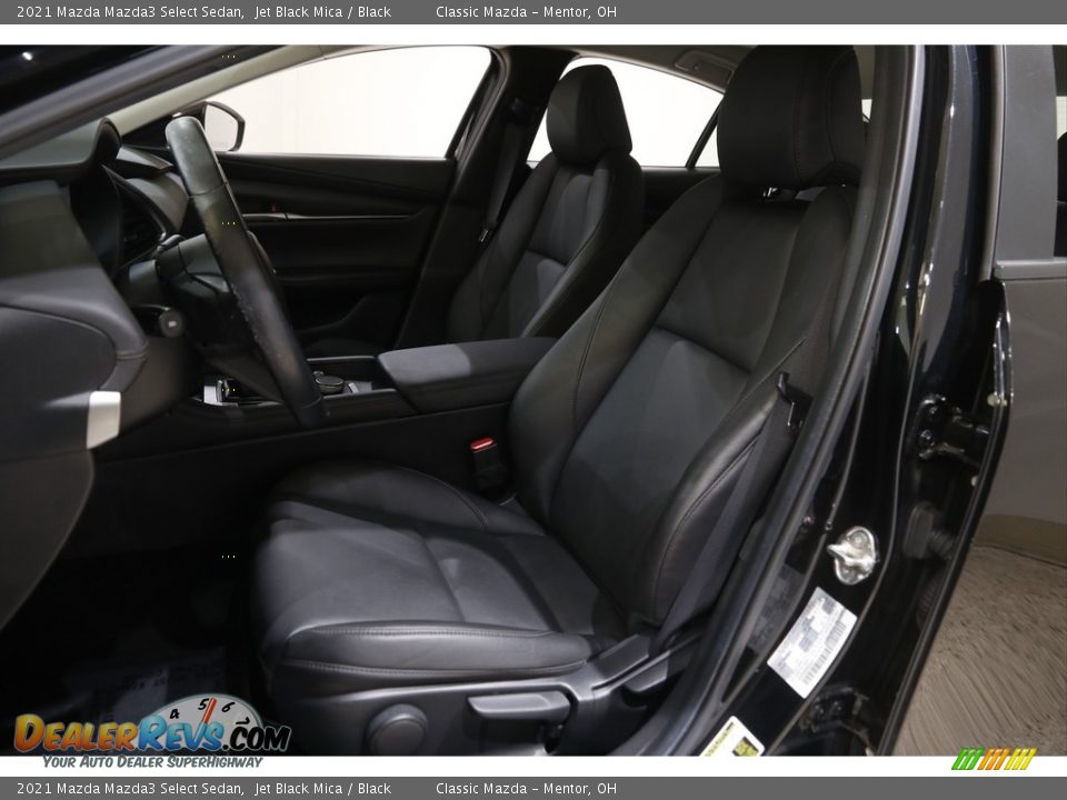 2021 Mazda Mazda3 Select Sedan Jet Black Mica / Black Photo #5