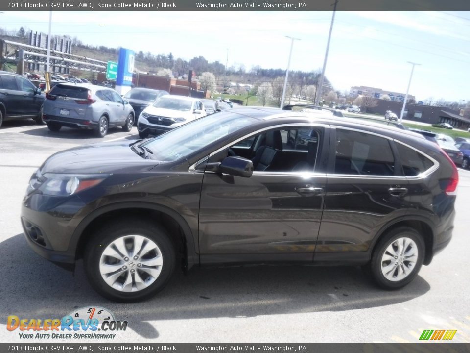 2013 Honda CR-V EX-L AWD Kona Coffee Metallic / Black Photo #7