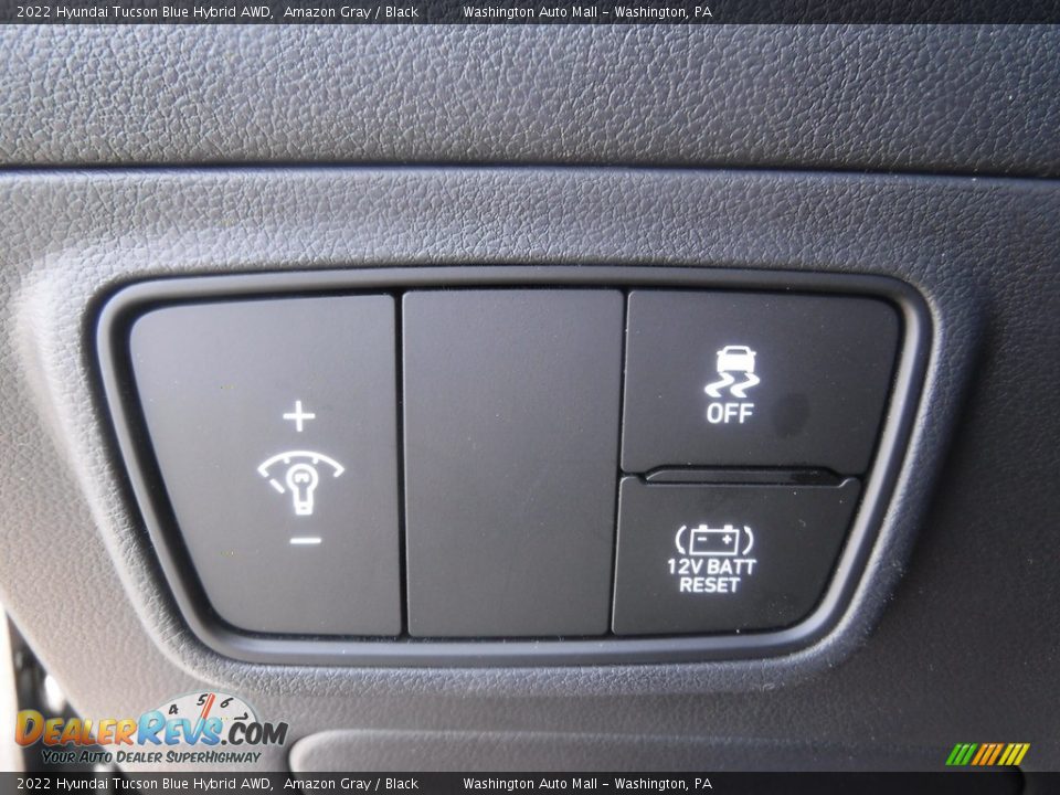 2022 Hyundai Tucson Blue Hybrid AWD Amazon Gray / Black Photo #16
