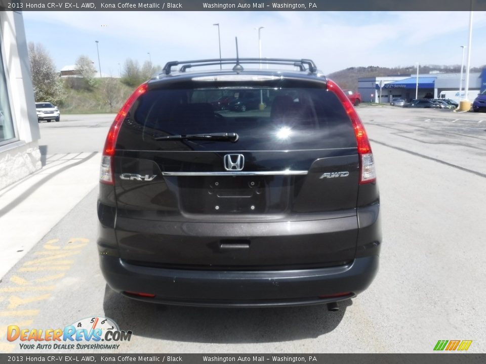 2013 Honda CR-V EX-L AWD Kona Coffee Metallic / Black Photo #9